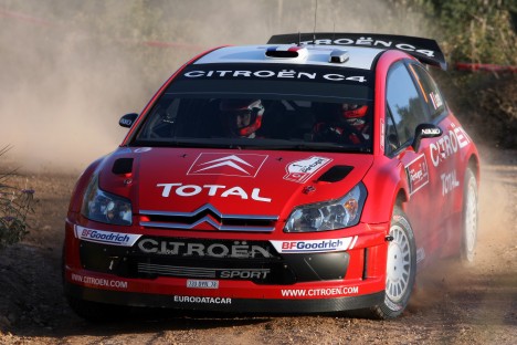 Sebastien Loeb lagde ud med hurtigste tid på dagens første prøve.